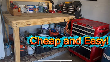 Simple Workbench Build |$100 Workbench|