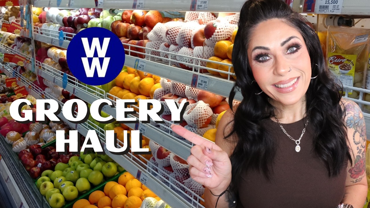 Большая закупка продуктов для похудения по программе Weight Watchers — баллы начисляются автомати...