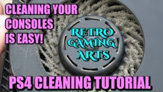 PS4 CLEANING TUTORIAL - RGA