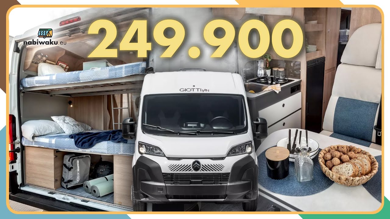 NOWY KAMPER-VAN ZA 249.900 ZŁ BRUTTO - NIE DA SIĘ TANIEJ!