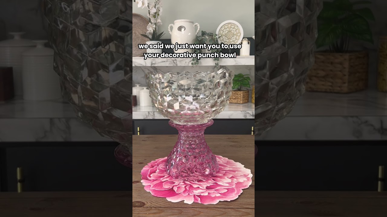 How do you use your punch bowl?