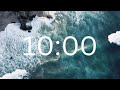 10 minutes timer with calm and soft music