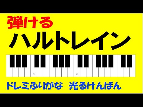 ハルトレイン ドレミ鍵盤つき