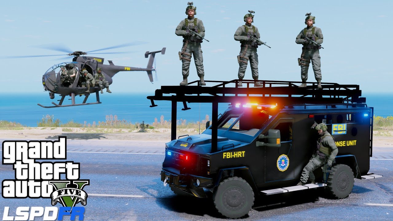 Gta 5 Fbi Swat Raid With Lenco Bearcat Armored Vehicles And A Fbi