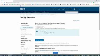 Tax Tip Thursday 4/16/20 How to Update your Direct Deposit Information with "Get My Payment" IRS gov