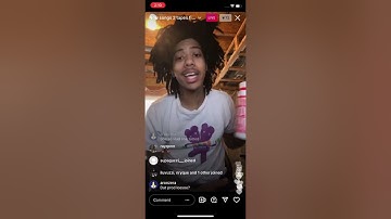 Zellyocho on ig live playing bangers and talking about VLAD