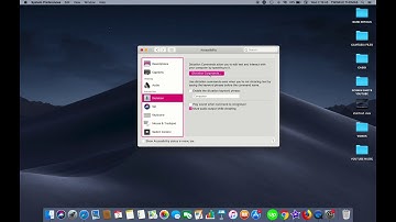 HOW TO ENABLE OR DISABLE DICTATION COMMANDS IN MAC OS MOJAVE