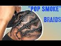 How To: &quot;POP SMOKE&quot; Braids Zig Zag | Beginner Friendly