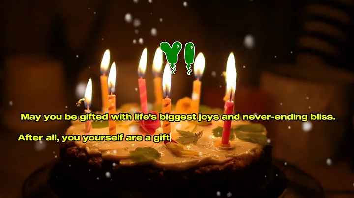 Happy Birthday YI   Happy Birthday Song   Birthday Wishes   Birthday Party