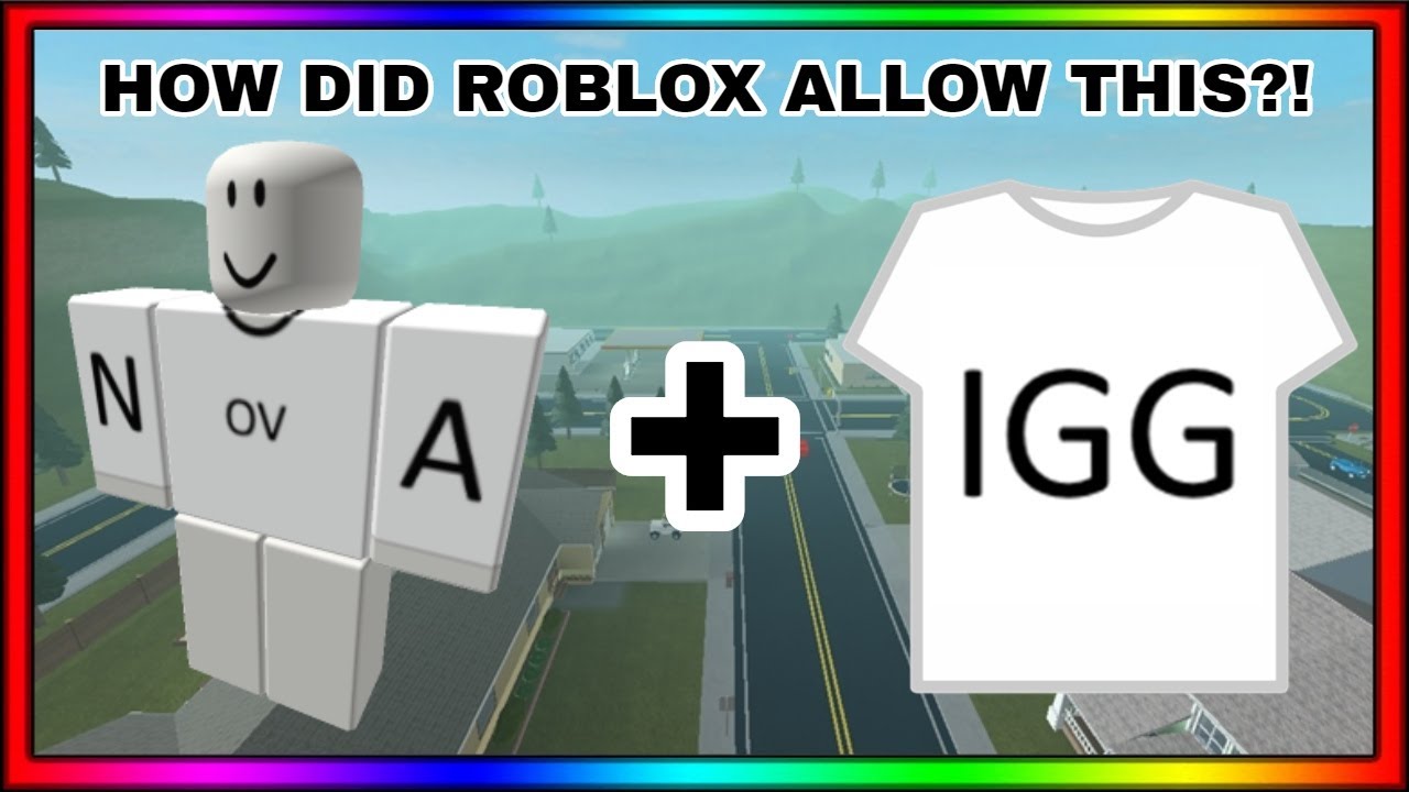 The Most Messed Up Roblox Shirts Combo Nova And Igg Shirts Youtube - nuke t shirt roblox