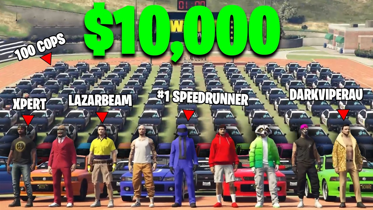 Can I Beat The World #1 GTA Player For $10,000?