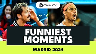 Medvedev And The Illuminati ; Coffee Drama & More | Madrid 2024 Funniest Moments