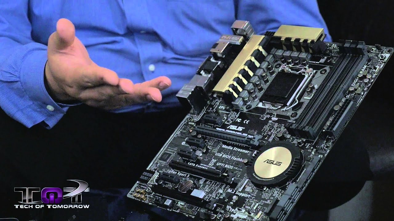 gaming logo ASUS Z97-PRO (Wi-Fi ac) Motherboard Tour & Overview