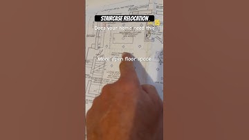 Staircase Relocation 🤩 #construction #framing #stairs #homeimprovement #built #shorts