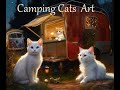 Camping Cats Art Part 2 / Audio Library Music : Come With Us - Nat Keefe &amp; Hot Buttered Rum