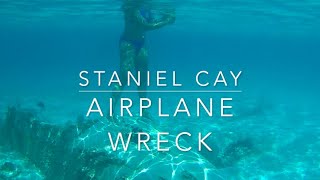 Plane Wreck at Staniel Cay, Exuma, The Bahamas