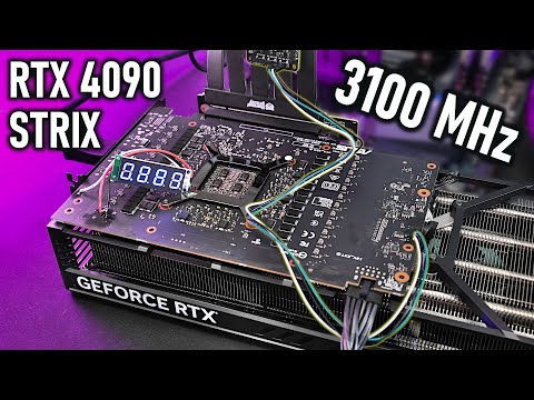 RTX 4090 STRIX: Volt-Mod führt zu extremer Leistungsaufnahme