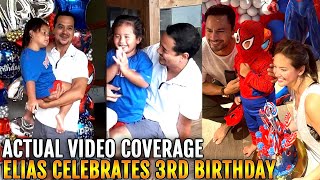 Ellen Adarna John Lloyd Cruz and Derek Ramsay HAPPILY CELEBRATES Elias 3rd Birthday!!