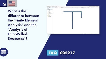FAQ 005217 | What is the difference between the "Finite Element Analysis" and the "Analysis of Th...