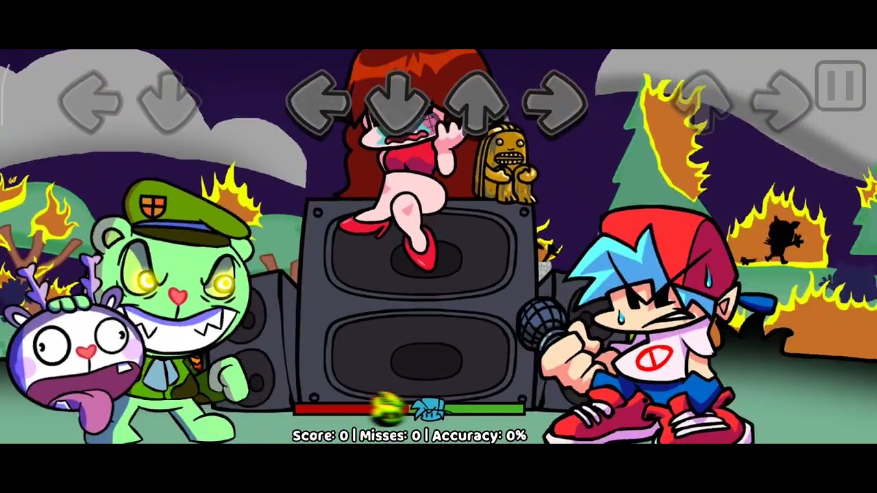 Fnf vs flippy flippin out full week new update android funky maker mobile gameplay