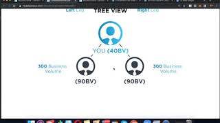 Binary Compensation Plan offered by MyDailyChoice/Hempworx