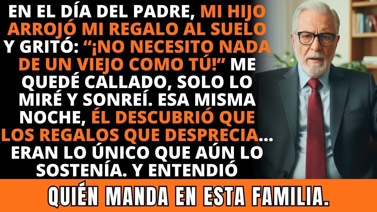 El Día Del Padre, Mi Hijo Lanzó Mi Regalo Al Suelo — Entonces Le Mostré Quién Manda En Esta Familia