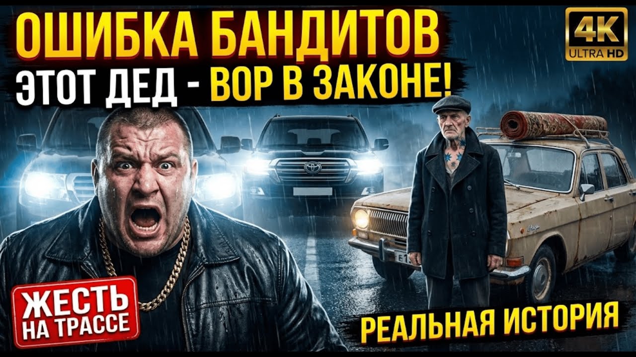 Старик проучил бандитов: Они горько пожалели о своей дерзости! Невероятная развязка