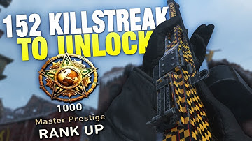 I GOT A 152 KILLSTREAK TO UNLOCK LEVEL 1000 IN CALL OF DUTY WWII...