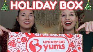HOLIDAY BOX 🎄 | Universal Yums | Super Yum Box | December 2023