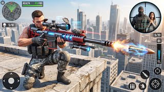 FPS Commando Gun Strike Ops - Antiame  Terrorist Game _Android Gameplay ep2. screenshot 1