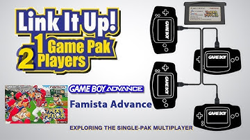 GBA Single-Pak Link - Famista Advance (RBI Baseball meets Top Golf - very fun/creative multiplayer)