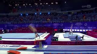 Morgane Osyssek Reimer. 2026 European Championships. Qual/AA. VT1
