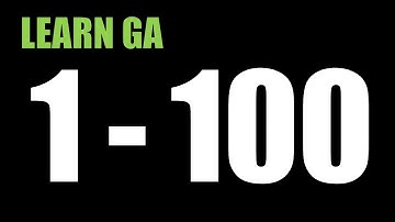 Counting to 100 made EASY! | Learn Ga