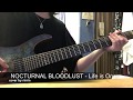 NOCTURNAL BLOODLUST - Life is Once Guitar Cover