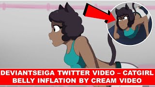 Belly On Inflation Industrial Deviantseiga : Catgirl Twitter Video Goes Viral