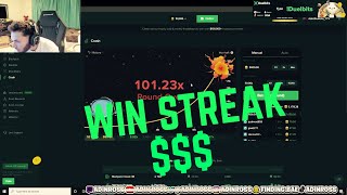 Adin Playing Crash! CRAZIEST WIN STREAK!!
