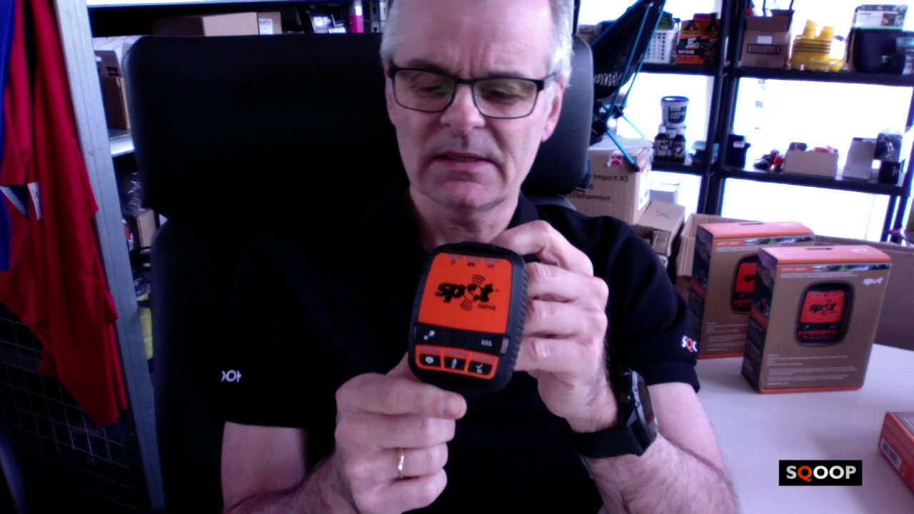 SPOT gen 3 satelittmelder at SQOOP outdoor Norway