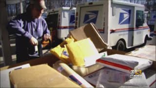 Protesters Rally At Baltimore Post Office In Support Of USPS