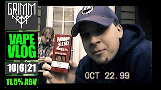 VAPE VLOG!  Really Vintage GrimmGreen | Also A JaiHaze INCEPTION