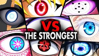 25 Overpowered Anime Eyes (From Weakest to God Tier)
