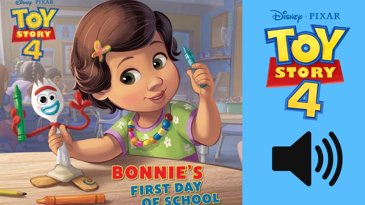 Toy Story 4 Books | Bonnie's First Day Of School
