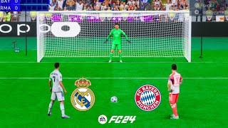 REAL MADRID VS BAYERN MUNICH FIFA 24 PENALTY SHOOTOUT UCL FINAL by FIFA Gameplay 994 views 1 day ago 11 minutes, 37 seconds