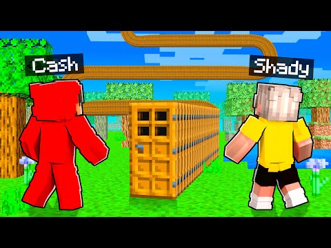 Cash Finds the LONGEST DOOR in Minecraft!
