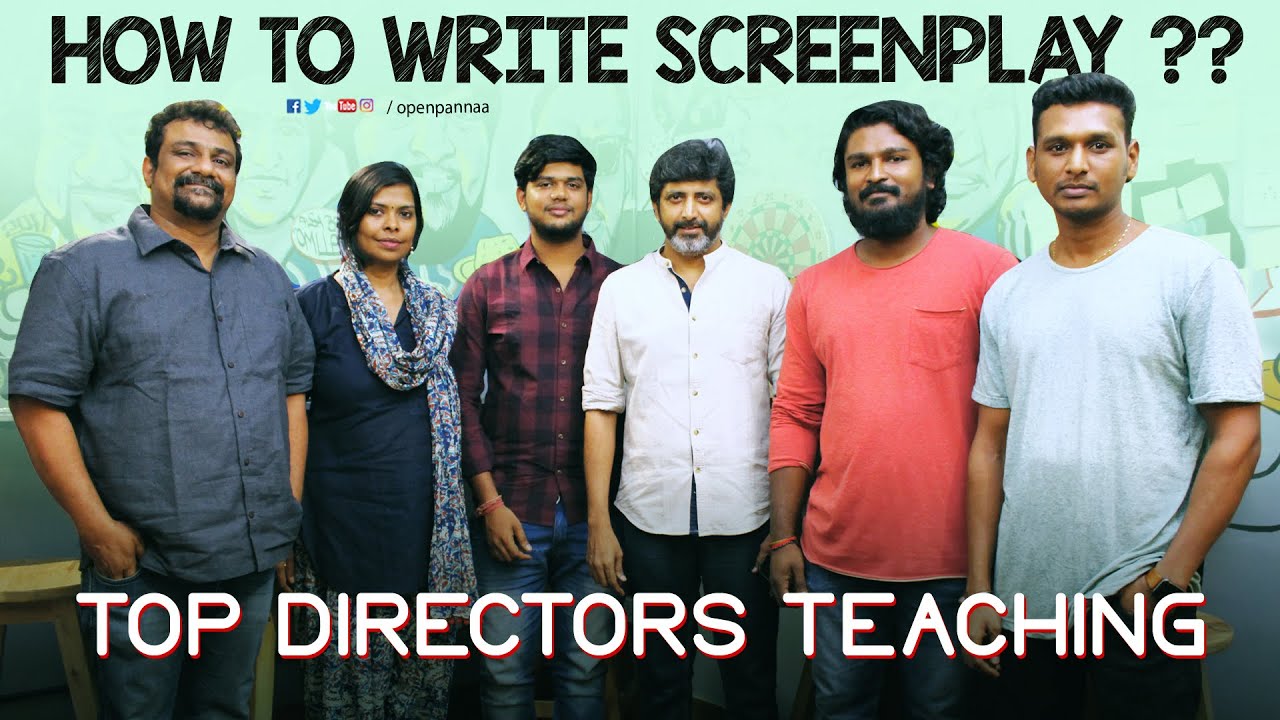 Top Directors Teaching Screenplay | Roundu Katti | Episode 2 | Open Pannaa