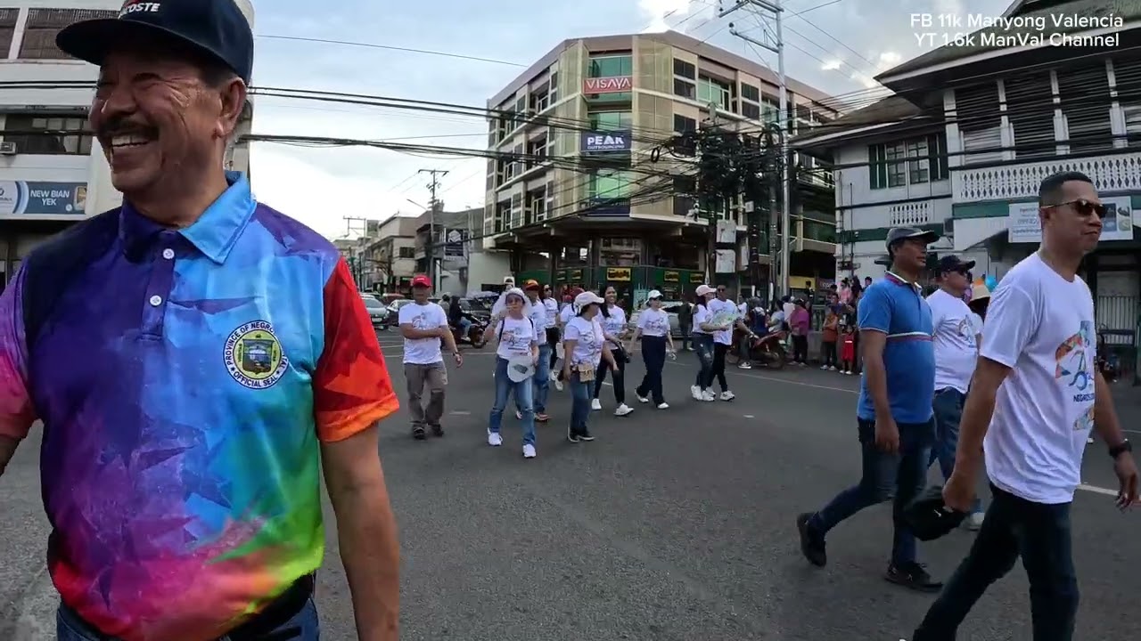 Negros Oriental Civic Military parade and inter school Marching band Competition Buglasan Festival