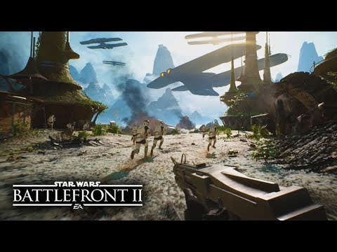 Star Wars Battlefront 2 - New Ultra Realistic No HUD Multiplayer Gameplay in First Person!