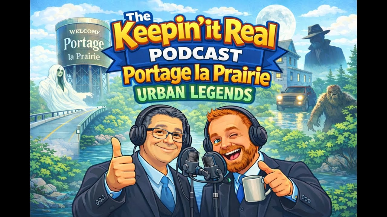 Keepin It Real - Episode 3 - January 20, 2026 - Portage la Prairie Urban Legends!