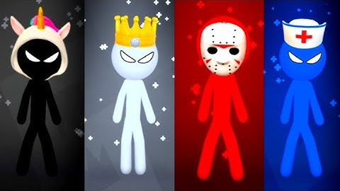 Only Random Stickman Funny Minigames - Stickman Party 1 2 3 4 Player 2023 Gameplay