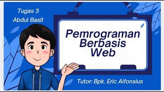 Tugas 3 Pemrograman Web Membangun Aplikasi Fullstack Sederhana