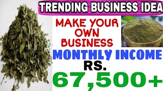 How To Start Your Small Business Startup Monthly Income Rs.67000 With Low Investment